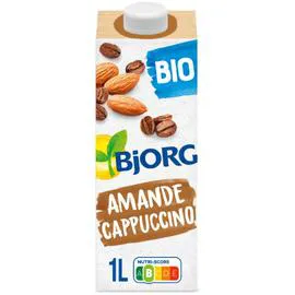 BJORG Boisson végétale à l'amande cappuccino bio 1l