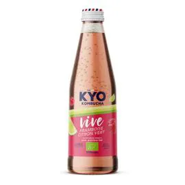 KYO Boisson kombucha framboise citron vert Bio 50cl