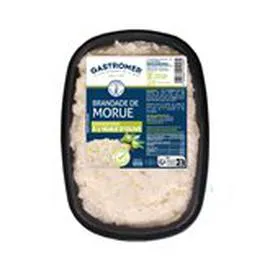 GASTROMER Brandade de morue A l'huile d'olive 600g