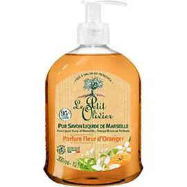 LE PETIT OLIVIER Pur savon liquide de Marseille parfum fleur d'oranger 300ml