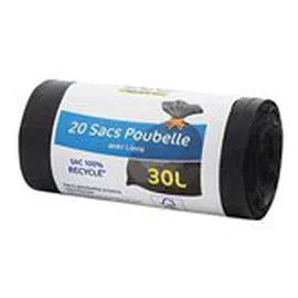 ECO+ Sacs poubelle 30L x20