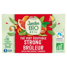 LÉA NATURE, JARDIN BIO ÉTIC Thé vert bruleur Bio 30g