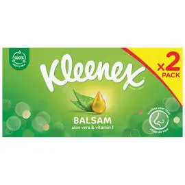 KLEENEX Mouchoirs Balsam 2x64 
