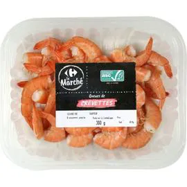 CARREFOUR LE MARCHÉ Queues de crevettes 300g