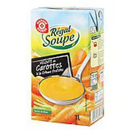 MARQUE REPÈRE, RÉGAL SOUPE Velouté de carotte Régal A la Crème fraîche 1l
