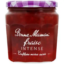 BONNE MAMAN Confiture fraise intense 335g