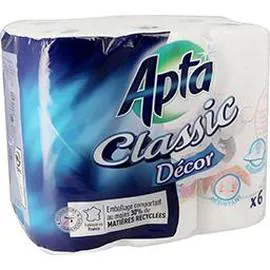 APTA Essuie tout Classic décor x6