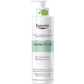 EUCERIN Gel nettoyant visage dermo pure 400ml