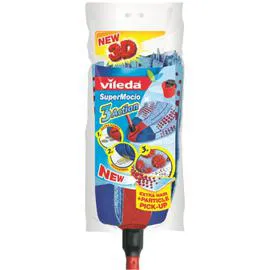 VILEDA Serpillère recharge 3 actions l'unité