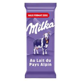 MILKA Chocolat Au Lait du Pays Alpin 200g