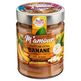 M'AMOUR Confiture banane 325g