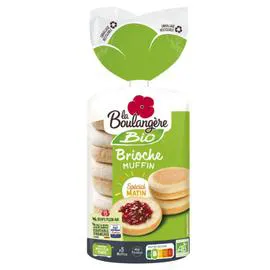 LA BOULANGÈRE Brioche muffin Bio 250g