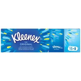 KLEENEX Mouchoirs Etui Original Mini 4 épaisseurs 15x7 