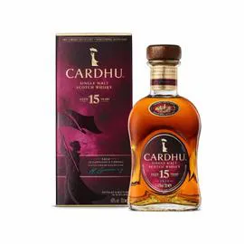 CARDHU Whisky Single malt 15 ans 70cl