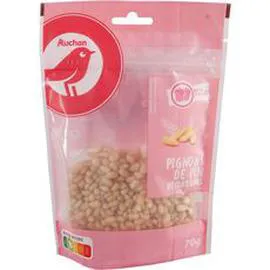 AUCHAN Pignons de pin décortiqués 70g