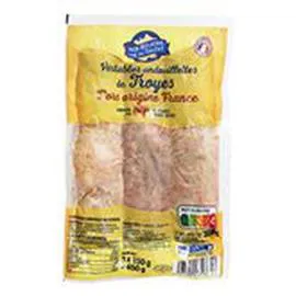 NOS RÉGIONS ONT DU TALENT Andouillettes de Troyes 450g