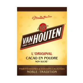 VAN HOUTEN Cacao en poudre pur 255g