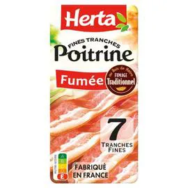 HERTA Poitrine fumée fines tranches 100g