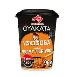 OYAKATA Nouilles sautées yakisoba teriyaki 93g