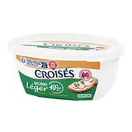 MARQUE REPÈRE, LES CROISÉS Beurre Tendre Demi-sel Allegé - 40% MG 250g