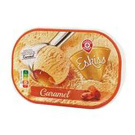 MARQUE REPÈRE, ESKISS Bac crème glacée Caramel 500g