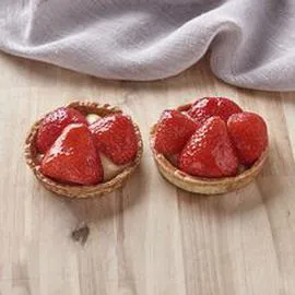 AUCHAN, MON PÂTISSIER Tartelettes aux fraises 280g
