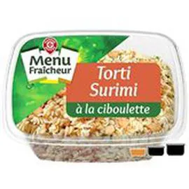 MARQUE REPÈRE, MENU FRAÎCHEUR Torti au surimi 300g