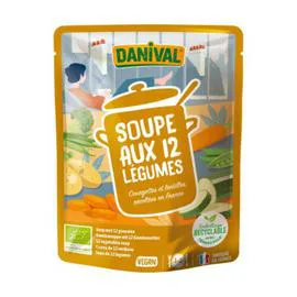 DANIVAL Soupe Aux 12 Légumes  Bio 500ml