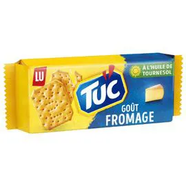 LU, TUC Biscuits apéritifs crackers au fromage 100g