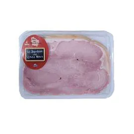 DOMAINE PICARD Jambon de chez nous 4 tranches avec couenne 160g
