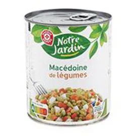 MARQUE REPÈRE, NOTRE JARDIN Macédoine légumes 530g