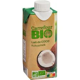 CARREFOUR BIO Lait de coco 330ml