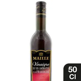 MAILLE Vinaigre de vin rouge et framboise 50cl