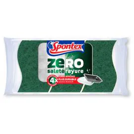 SPONTEX Eponge à récurer combine zéro surfaces encrassées x3