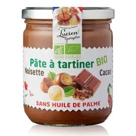 LUCIEN GEORGELIN Pâte à tartiner bio noisette cacao 400g