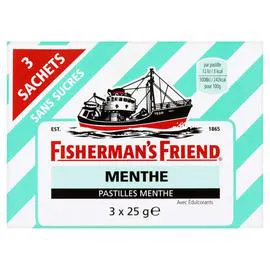 FISHERMAN'S FRIEND Fisherman's Friend Pastilles Menthe 3x25g