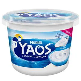 NESTLÉ, YAOS Yaourt A La Grecque Nature 1x850g
