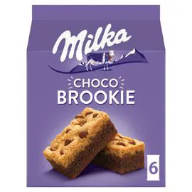MILKA Gâteaux moelleux aux pépites de chocolat Choco Brookie 152g