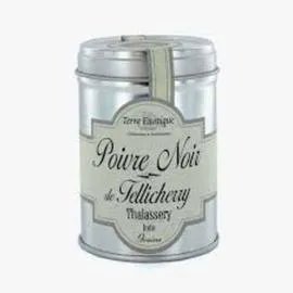 TERRE EXOTIQUE Poivre De Tellichery, Noir, 60g