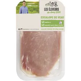LES ELEVEURS DE CHEZ NOUS Tendriade Escalope De Veau X1 Of 120g