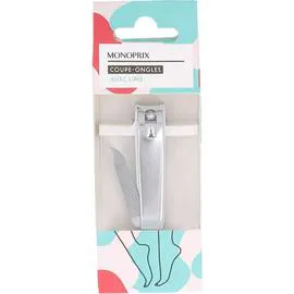 MONOPRIX EXPLOITATION Coupe-Ongles Avec Lime l'unité