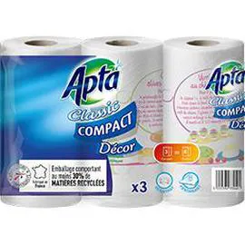 APTA Essuie tout Classic Compact Décor x3