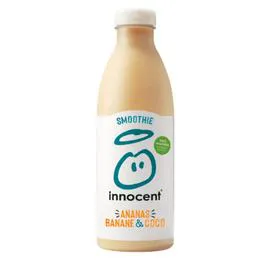 INNOCENT Smoothie ananas banane coco sans sucres ajoutés 750ml