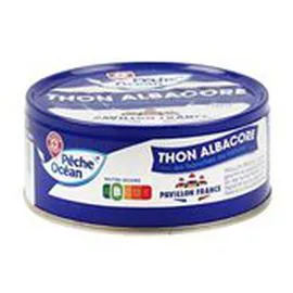 MARQUE REPÈRE, PÊCHE OCÉAN Thon albacore Nature - France 160g