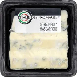 L'ITALIE DES FROMAGES Gorgonzola mascarpone 150g