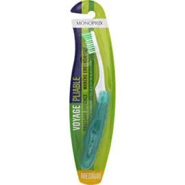 MONOPRIX Brosse à dents voyage pliable l'unité