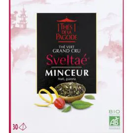 THÉ DE LA PAGODE Thé vert sveltaé minceur x30 45g