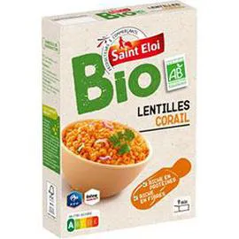SAINT ELOI BIO Lentilles corail BIO 500g