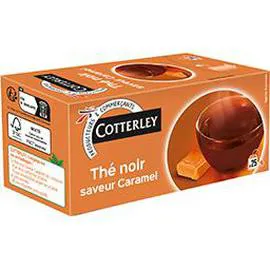 COTTERLEY Thé noir saveur caramel 40g