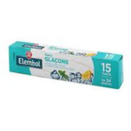 MARQUE REPÈRE, ELEMBAL Sachets glaçons x15 x15